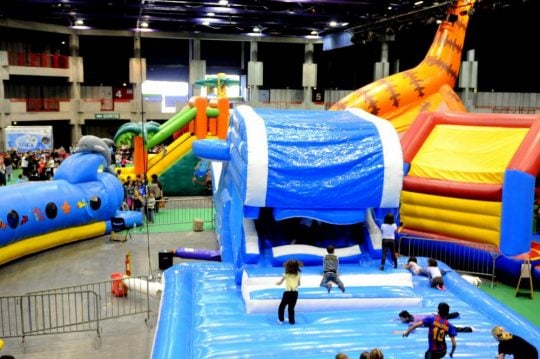 photo chateau gonflable