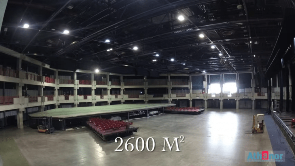 photo de la salle vide