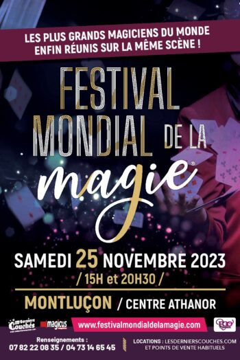 AFFICHE FESTIVAL MAGIE MONTLUCON