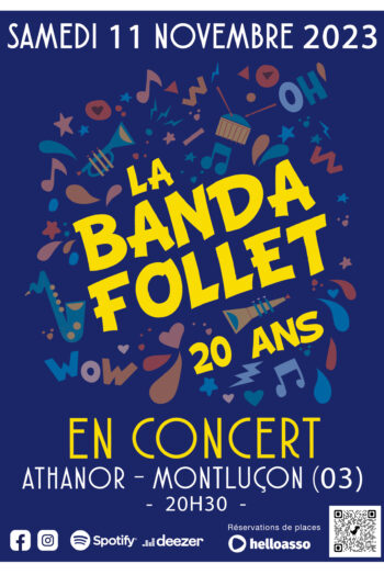 Affiche Banda Follet