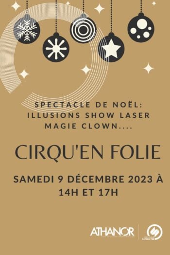 affiche cirqu'en folie