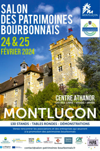 Affiche officielle salon des patrimoines