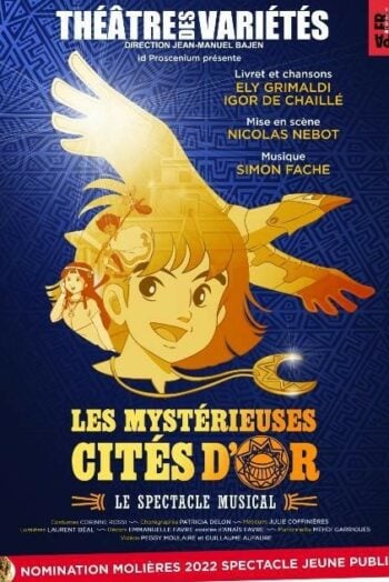 Visuel Les Mystérieuses Cités d'Or