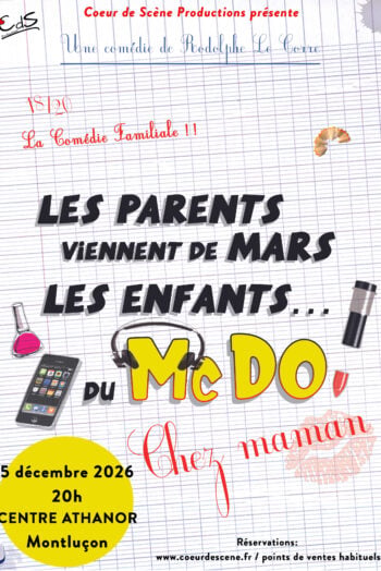 Les parents viennent de Mars, les enfants de Mc Do